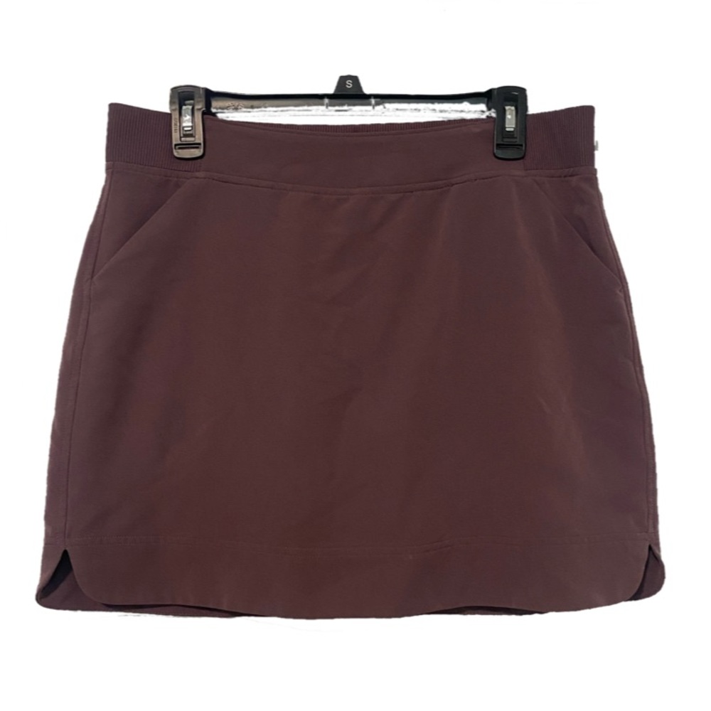 Plum Mini Athletic Skort